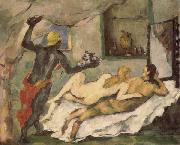 Paul Cezanne Afternoon in Naples oil painting artist
